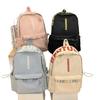Schoolbag Japanese women ins fashion lightweight simple versatile schoolbag 4th and 6th grade junior high school high school student backpack
