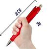 Sturdy Anti-Shake Pink Ballpoint Pen with Strong Grip and Gravity-Weighted Design