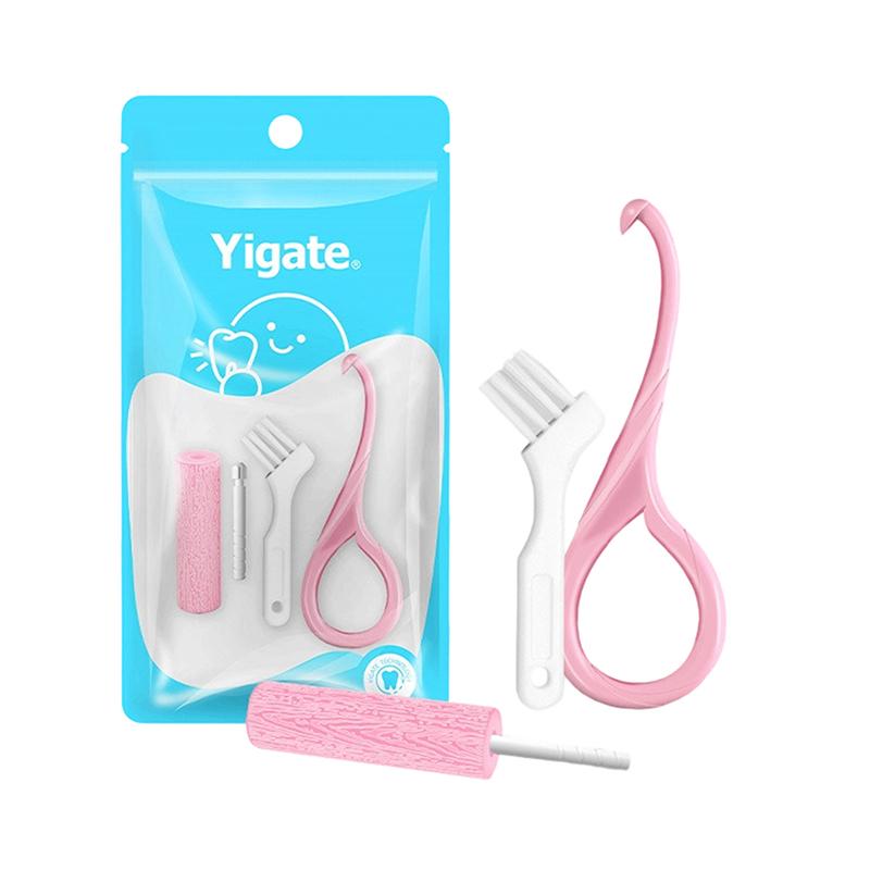 

4Pcs/Set Dental Brace Extractor Orthodontic Aligner Chewies Oral Teeth Aligner Removal Braces Hook Tool Silicone Tray Seaters