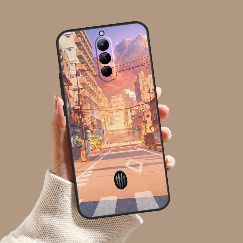Manga Anime Street Case For ZTE Nubia Red Magic 11 10S 9S 8S 8 9 10 Pro Plus 6 7 6S 7S Pro 5G 6R 10 Air Cover