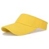 Cappello con visiera parasole per sport all'aperto, con parte superiore aperta, traspirante, regolabile, stile baseball, cappello parasole per tennis, golf, corsa