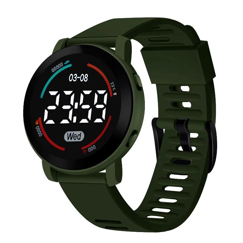 Boys and Girls Digital Watch Cartoon Luminous Kids Sports Watches Children's Electronic Wristwatch for 5-10 years old