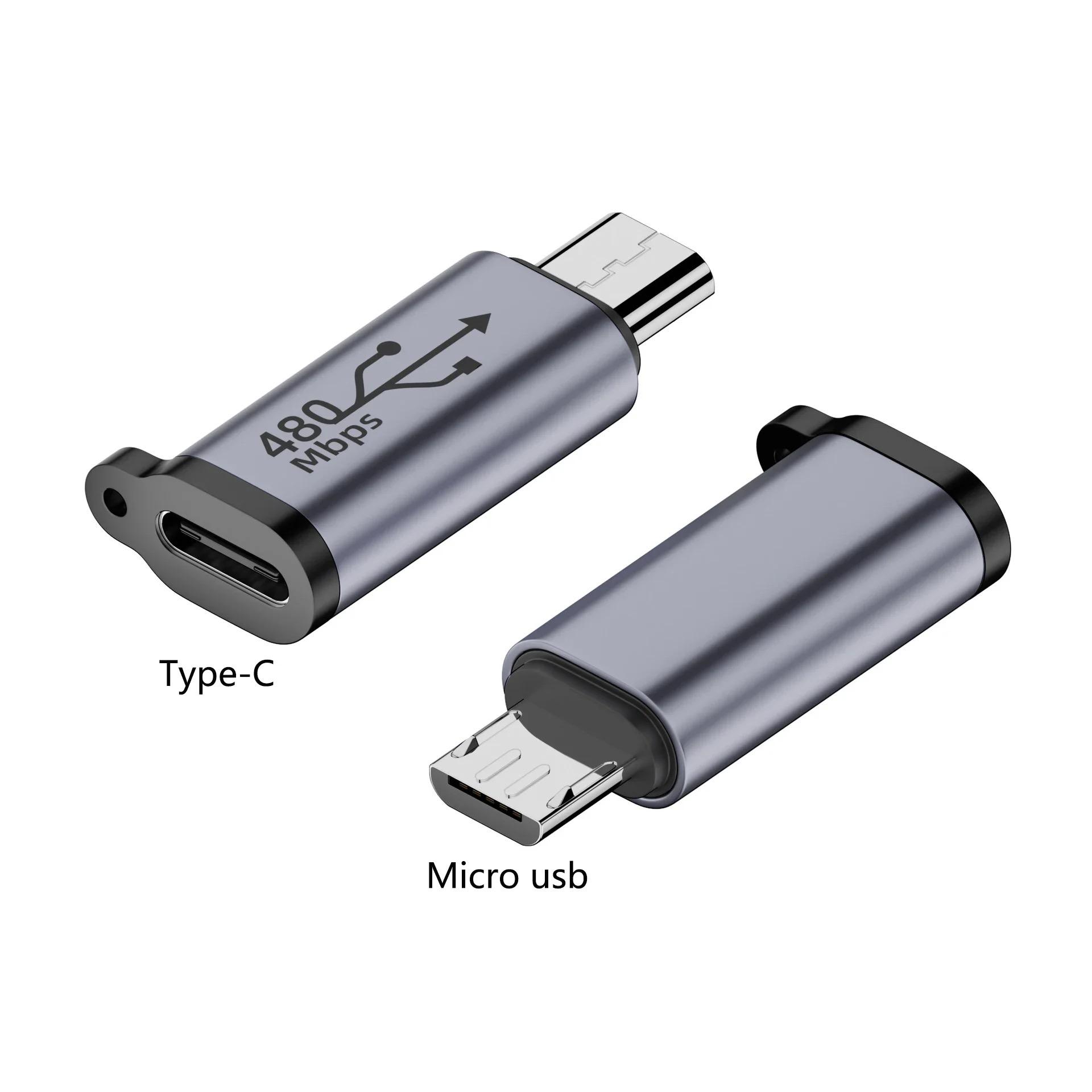 

TypeC Female to Mini USB/Type C Female to Micro USB/Micro USB Female to Type C/Micro USB Female to Mini USB Connector Adapter