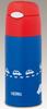 Thermos Vacuum Insulated Straw Sky SKY Cold Storage Bottle, 400ml, Blue, FHL-400F (For Only)