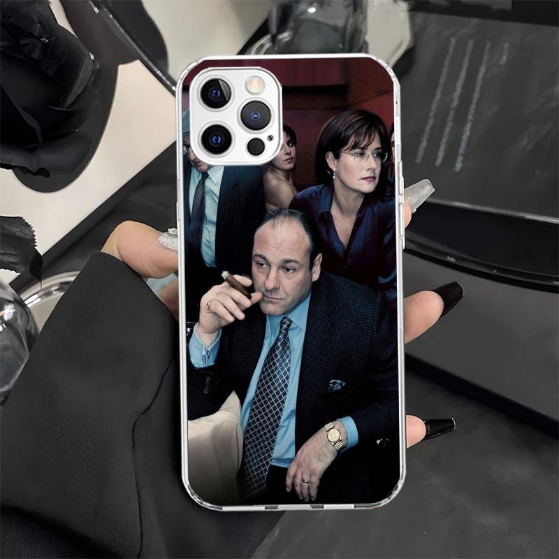The Sopranos TV Series Phone Case for iPhone 13 12 Mini 11 Pro X XS Max XR 7 Plus 8 SE 6 6S 5 5S Soft Silicone Fundas Cover