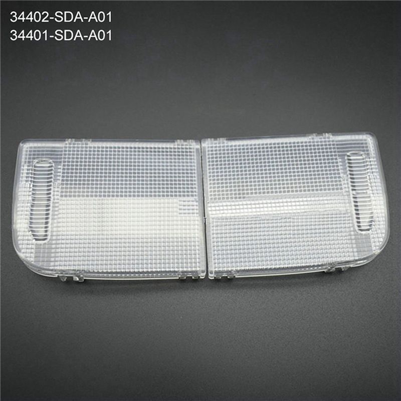 2X Reading Light Lens Lid Dome Lamp Cover For ACCORD CIVIC INSIGHT CRV FIT CROSSTOUR ODYSSEY VEZEL XRV 34402-SDA-A01
