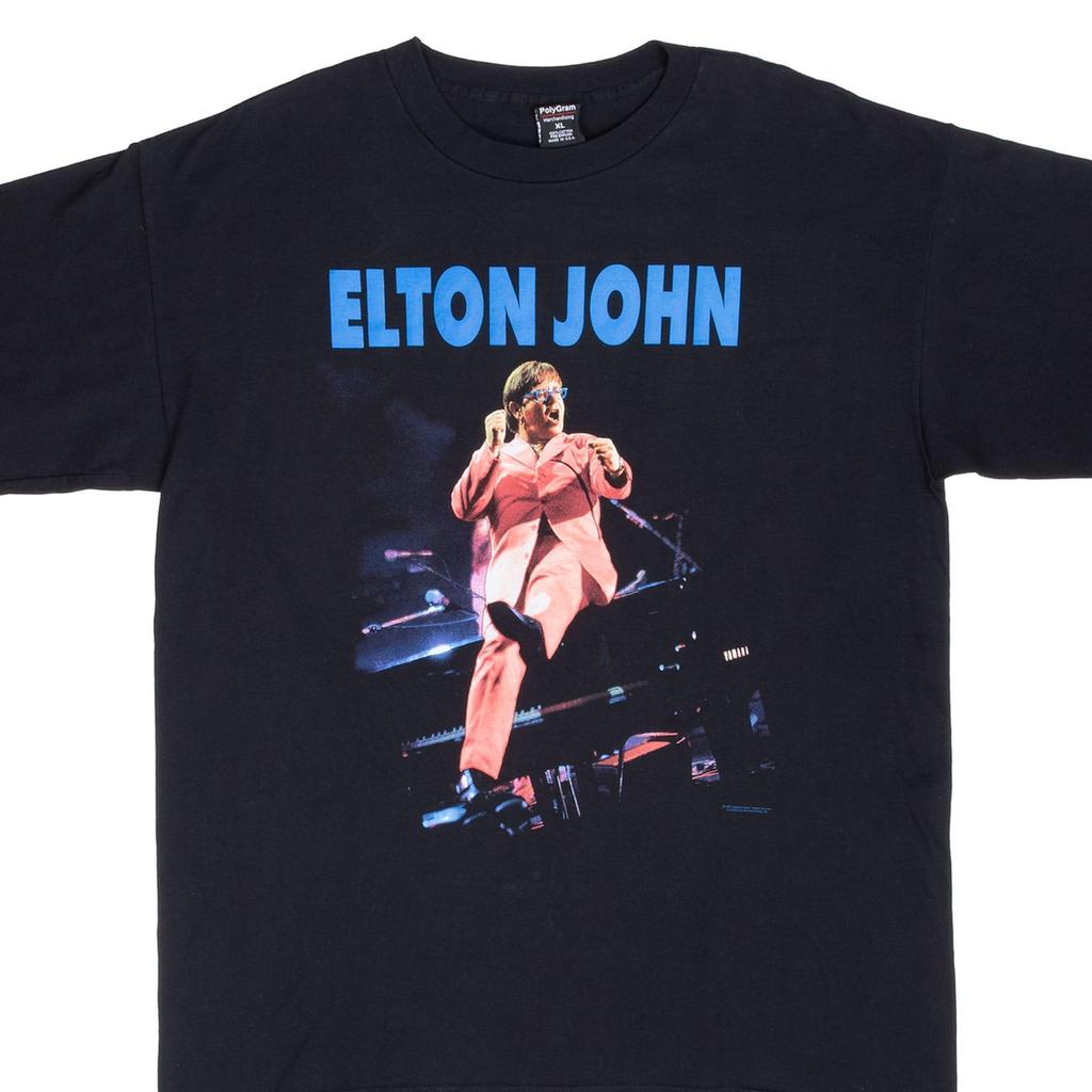 Vintage elton john solo 1998 tee shirt size xl made in usa