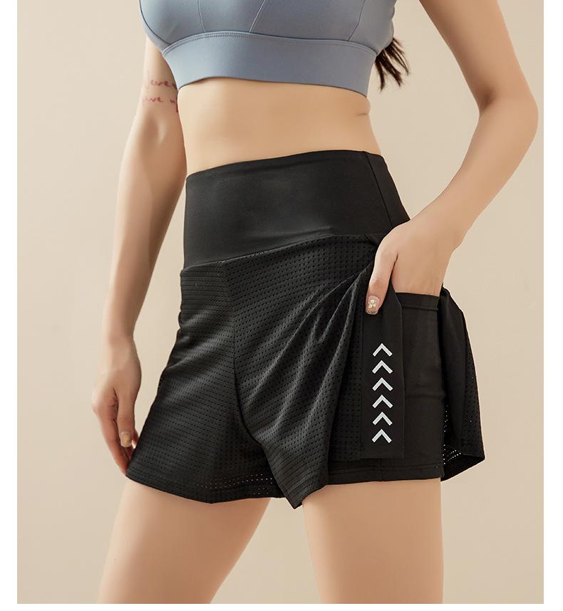 Women's Quick-Dry Reflective Yoga & Running Set - Spring/Summer Thin, Anti-Exposure, Loose Two-Piece