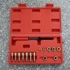 15Pcs Thread Repair Kit with Clearly Marked Taps Dies and Thread File In Storage Case Thread Chaser
