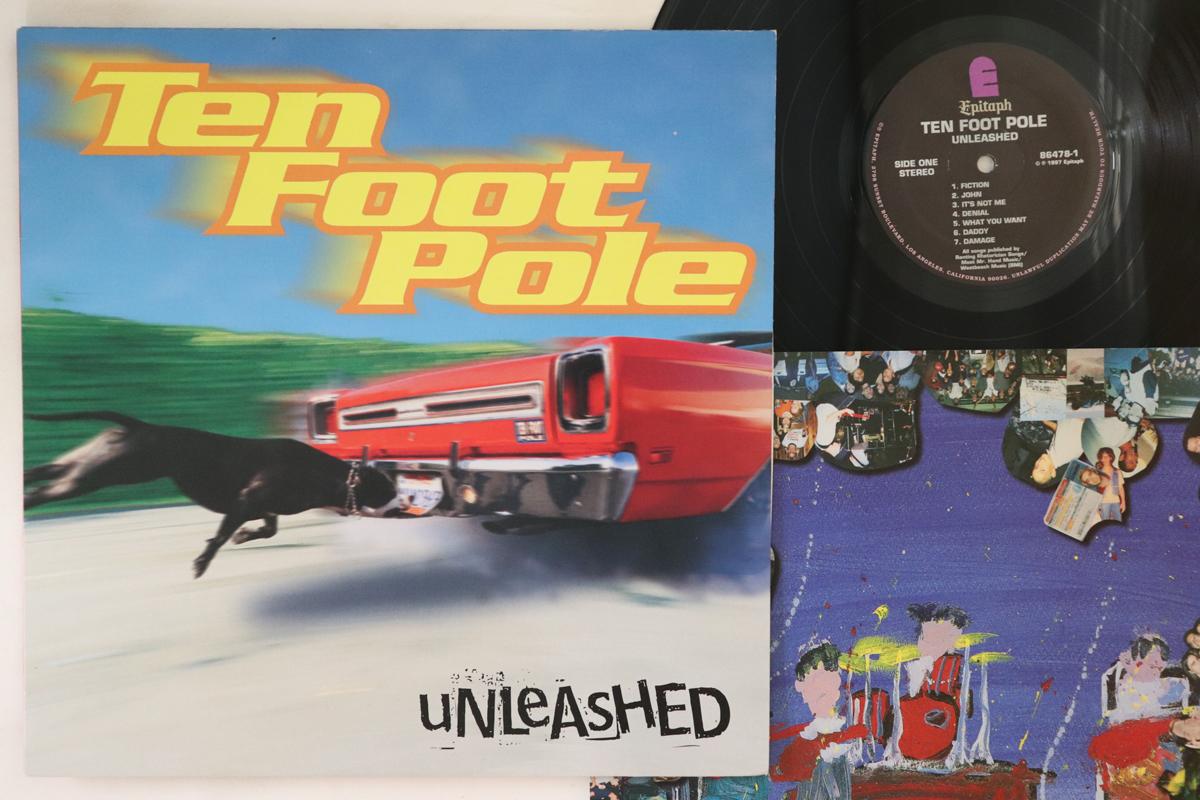 

LP Record TEN FOOT POLE Unleashed 864781 EPITAPH 1997 US Rock Used
