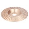 Grinding Shaping Disc Tungsten Carbide 100mm OD 16mm Hole Dia for Angle Grinder Woodworking