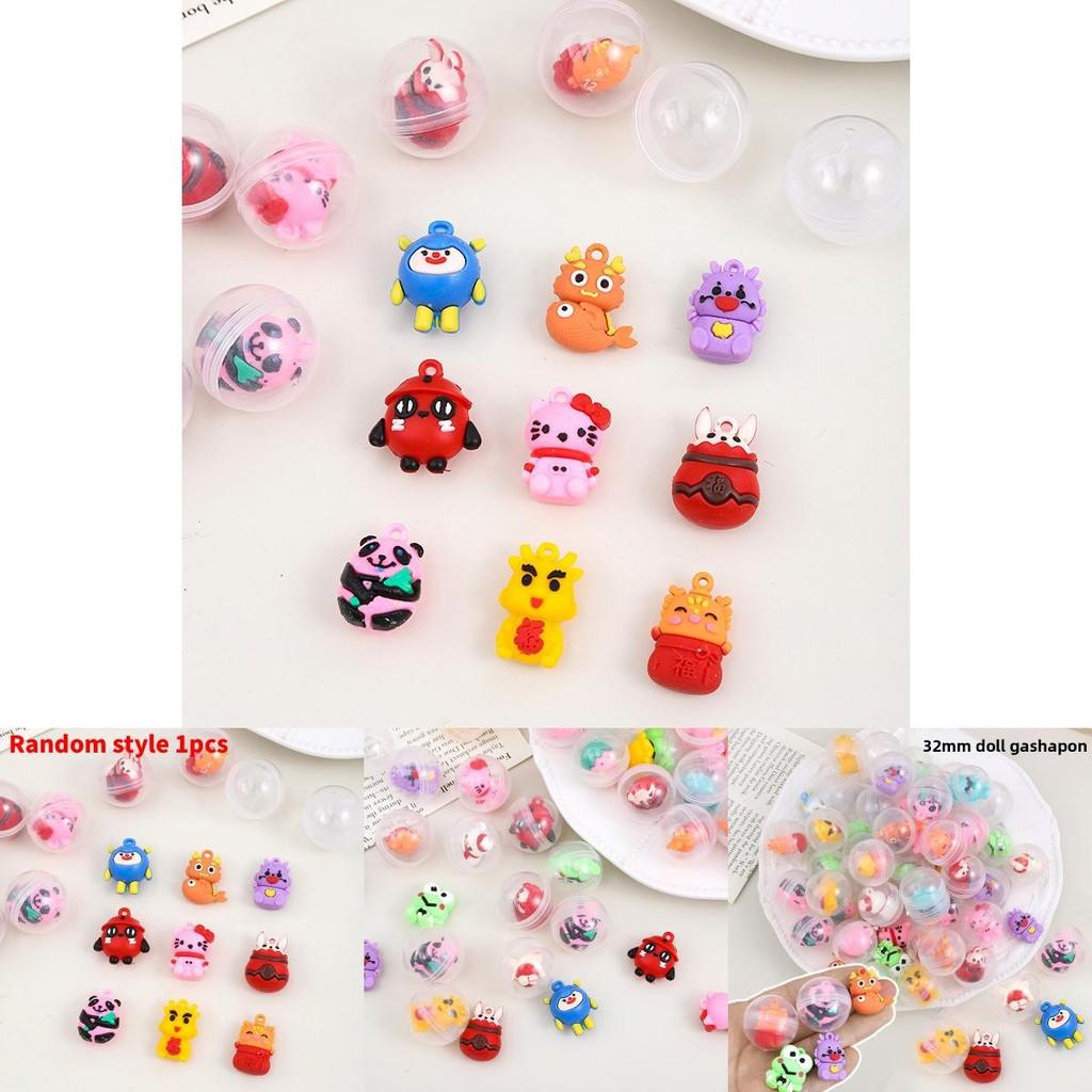 Kids Animal Minifigures With 32mm Transparent Toys For Collectors And Kids Play
