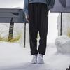 adidas Originals Tape Jogger Solid Color Fleece Logo Micro Marked Cuffed Warm Casual Sports Pants Winter Knitted Sports Pants Women Joggers HB6029