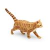 PVC Realistic Pet Figurines Garfield Persian Cat Pastoral Cat Cat Statue Ornament  Desktop Ornament