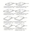Christmas Gift Santa Claus Digital Print Bed Sheet & Pillowcase Set, Sanded Polyester, Fitted Sheet with Deep Pocket 30-34cm