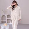 Cotton Postpartum Clothing Four Seasons Type A Breastfeeding Sleepwear Outerwear Home Clothes Pregnant Women's Set