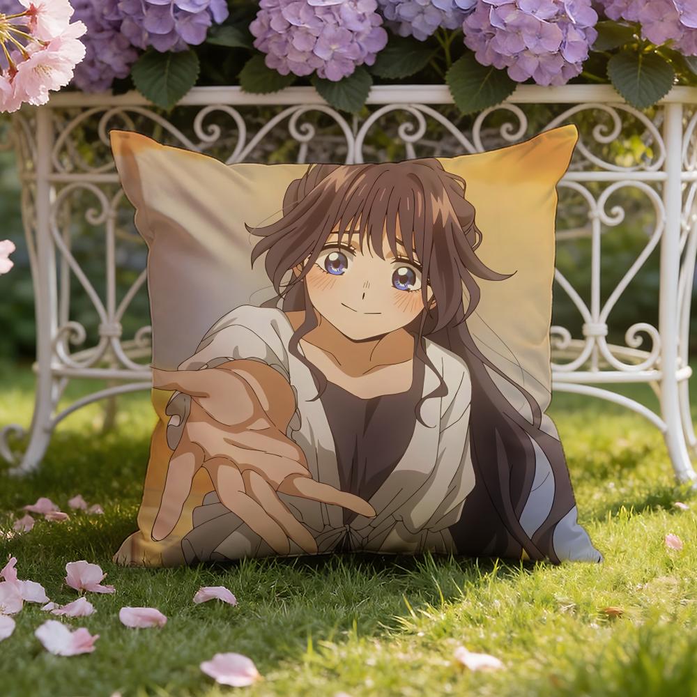 

Cute K-Kaoruko W-Waguri Cushion Cover Home & Car Dual-Scene Pillow Cover: Reversible for Premium Comfort 30cmx30cm
