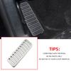Car Foot Rest Pedal Cover for Ford Mustang 2015-2022 2023 2024 2025 2026 Dead Pedal Stainless Steel Pad Protector Accessories