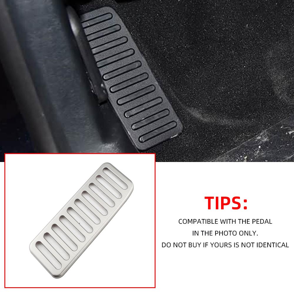 Car Foot Rest Pedal Cover for Ford Mustang 2015-2022 2023 2024 2025 2026 Dead Pedal Stainless Steel Pad Protector Accessories