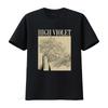 High Violet The National Band Music Vintage Midcentury Minimalist T-Shirt Retro-Stil Druck vintage Gewaschen Vielseitig Stilvoll