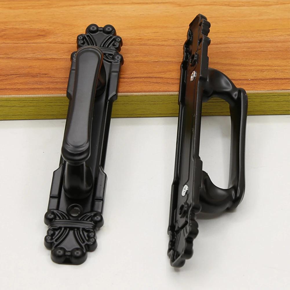 1pc Barn Door Handles Barn Antique Sliding Door Handles For Cabinet Wardrobe Buckle Accessories Sliding Door Wooden Door Handle