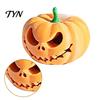 Funny Straw Decoration Halloween Pumpkin Topper, 3D Printed Spooky Party Favors Cover for Tumbler, Decorative Holiday Cup Accessories Theme Topper