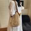 Korean Version Ins Casual Large-capacity Seaside Woven Hollow Bag New Lazy Style Commuter Shoulder Armpit Bag