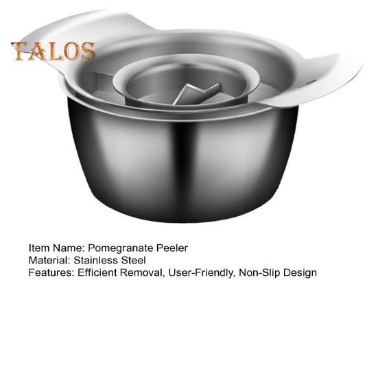 Pomegranate Peeler with Bowl Durable Pomegranate Deseeder Easy Removal Tool Non-Slip Base Kitchen Gadget for Pomegranates