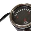Motorcycle Oil Fuel Gauge Alloy LED Oil Meter Universal Odometer Fuel Level Indicator for Motorbike Dashboard Upgrade