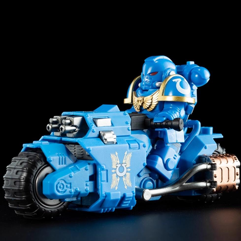 Ny Moc Ghost Rider Med Motorcykel Byggklossar Mini Actionfigur Leksaker