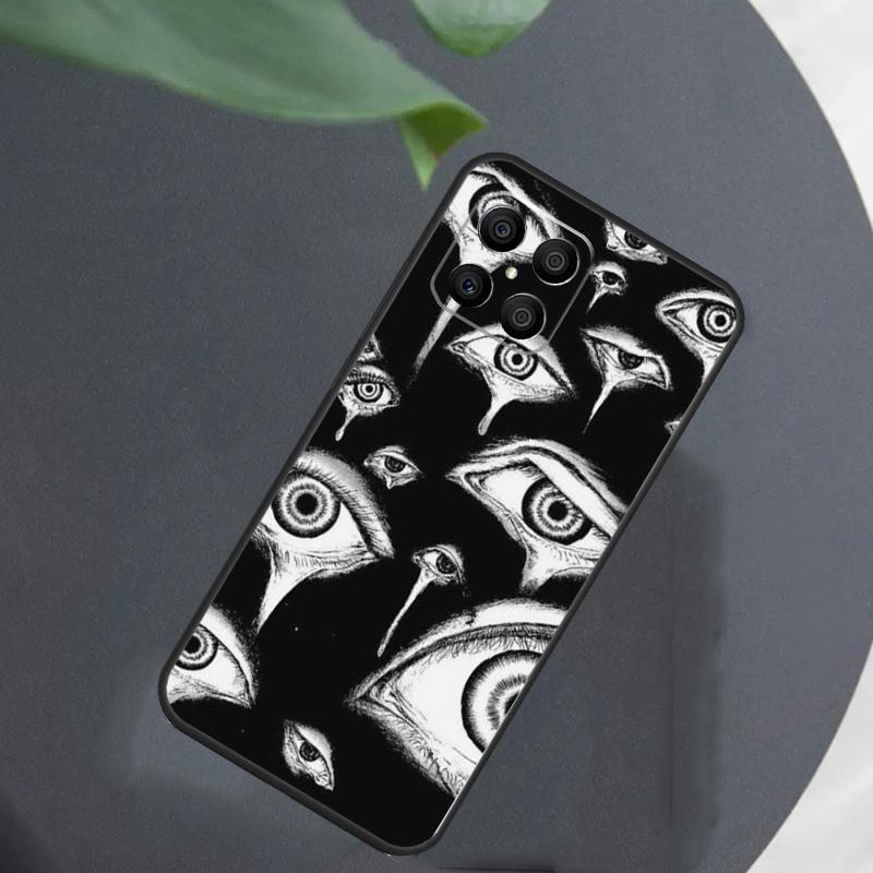 Scary Face Eyes For Honor Magic 8 7 6 Pro Case For Honor Win RT X9d X9c X9b X9a X8c X8b 50 70 90 200 400 Lite