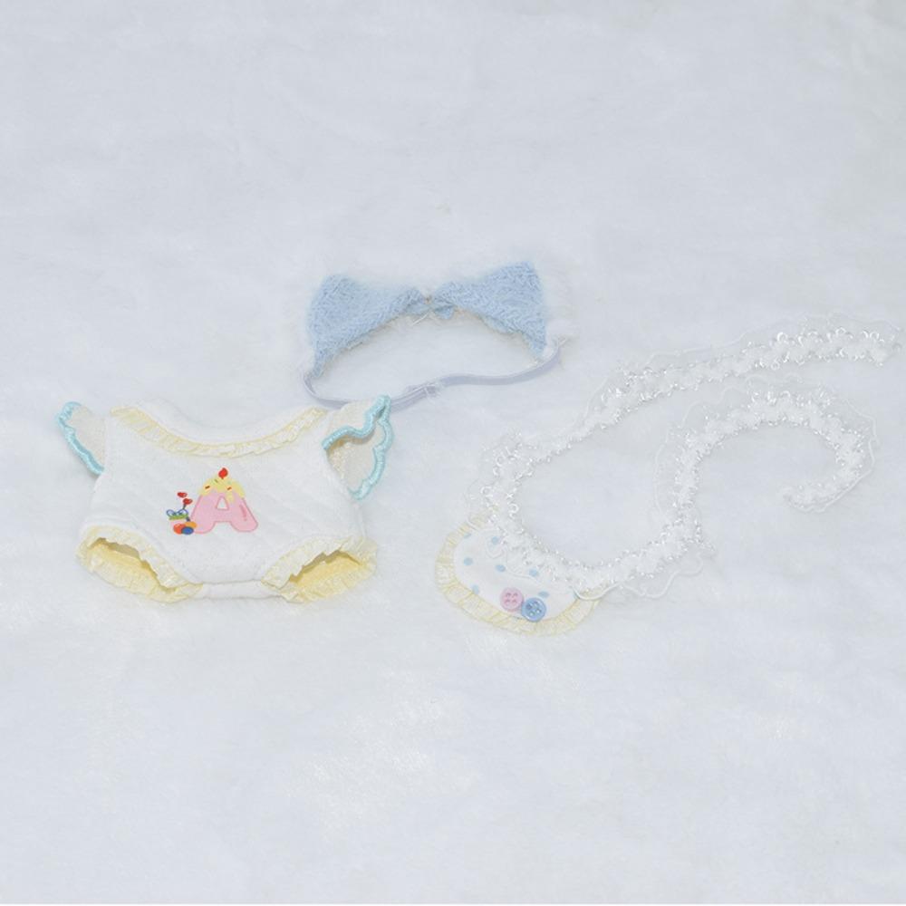 

Doll s Clothes 17cm Labubu Doll s Clothes Strap Pants Set Labubu Dolls Clothes Children Gift Style 6