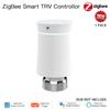 MOES Tuya ZigBee3.0 New Radiator Actuator Valve Smart Programmable Thermostat Temperature Heater TRV With Alexa Voice Control