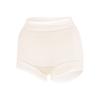 Plussize Ladies Summer Ultra Thin Lace Ice Silk Extended Crotch Without Trace High Waist Flat Angle Briefs