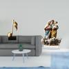 Acrylic Note Figurine Creative Resin Tabletop Ornament Unique Musical Centerpiece for Home Holiday
