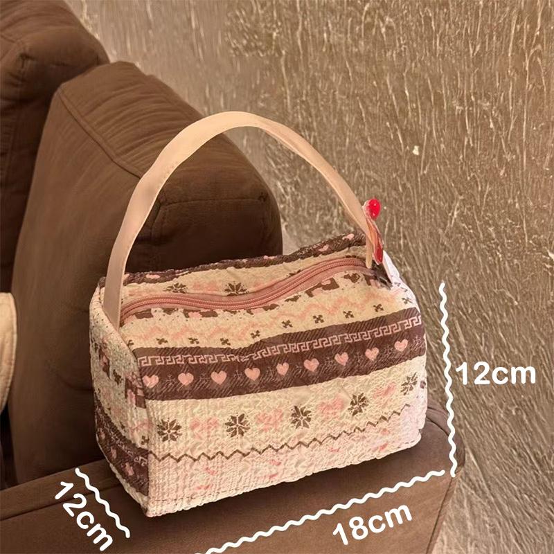 Large Capacity Cute Travel Cosmetic Lipstick Storage Bag Women Makeup Kits Handbag Organizer Wallet Pencil Case Pouch Bag
