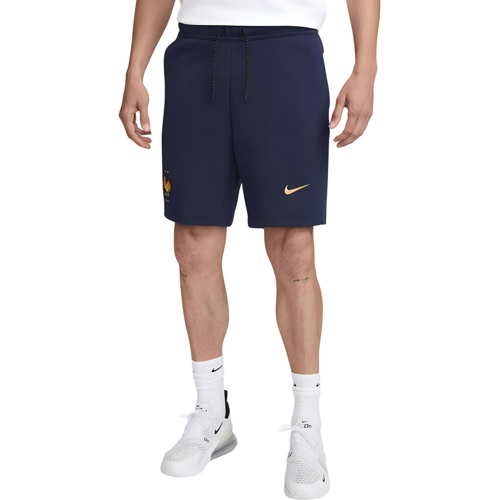 Nike Sportswear Tech Fleece Soccer Bottom Men's Black Blue FZ5835-498