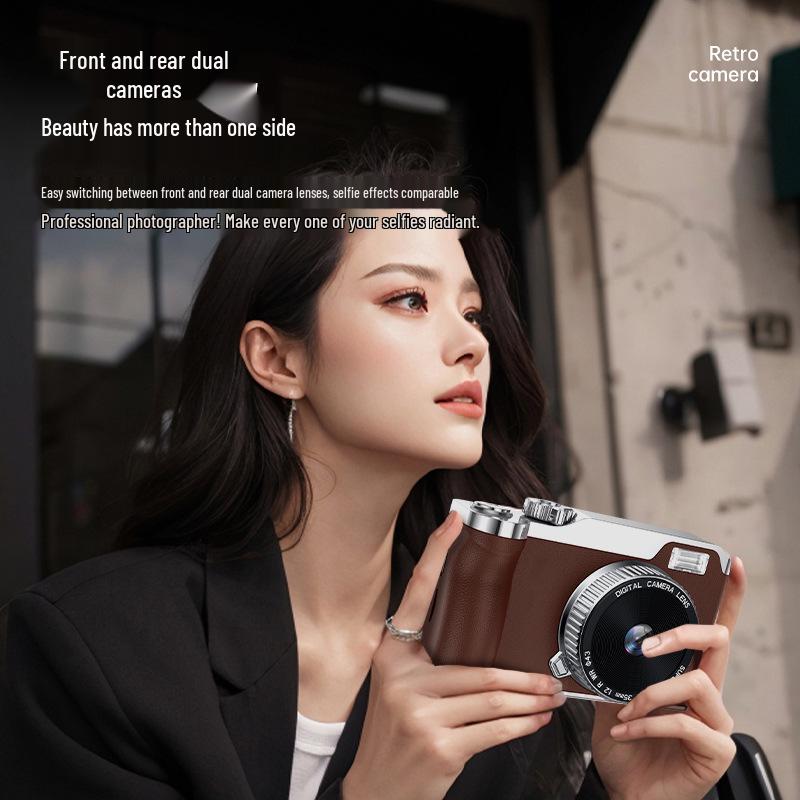 Entry-Level HD Digital Camera for Students - Compact Self-Timer & Travel Use