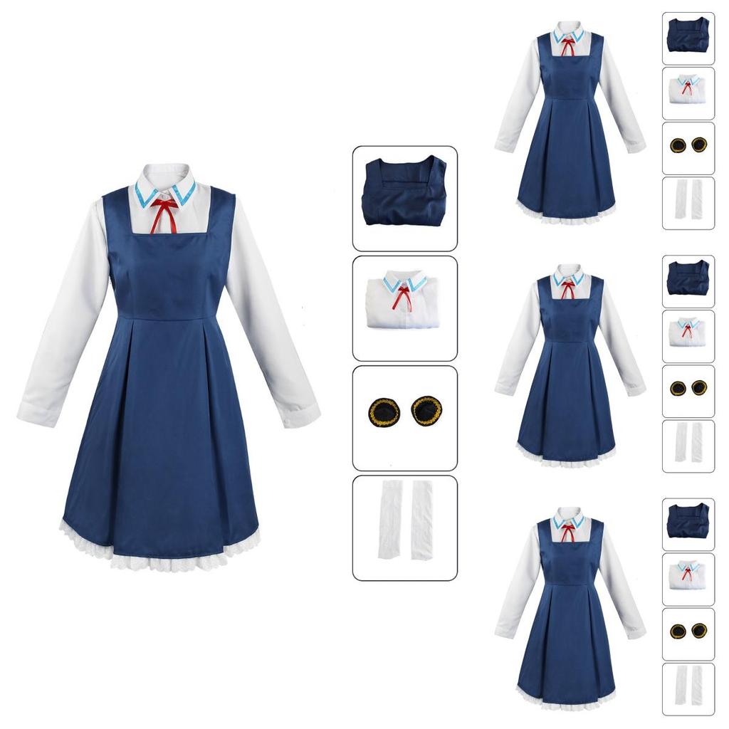 Spy×family Anya Forger Cosplay Costume Set For Adults And Kids Perfect For Halloween And Comic Con
