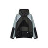 Fila Loose Fit Color Block American Logo Knit Hoodie Men Hoodies Black F11M239208F-BK