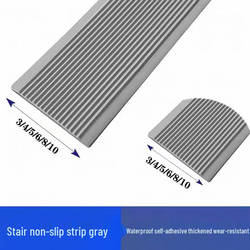 PVC Soft Rubber Stair Anti-slip Strip