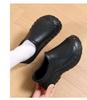 Non-Slip Waterproof Thick-Soled Oil-Resistant Slip-On Casual Rain Boots for Hotels and Restaurants