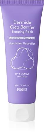 

Purito Dermide Cica Barrier Ceramide Moisturizing Night Cream TU прозрачный