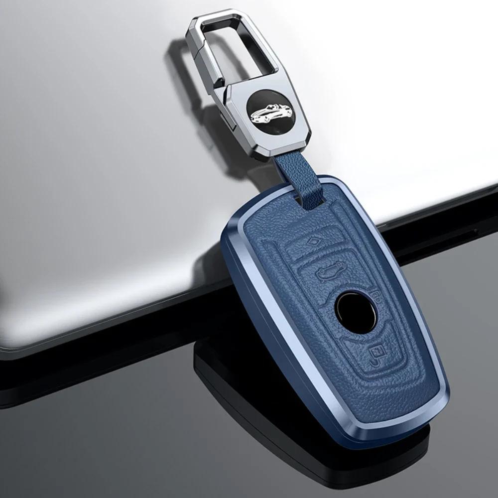 Car Key Case Cover Shell For Bmw 3 4 5 Series M 320I 328I 530I 525I F20 F21 F30 F31 F25 F01 F02 325I 330I 528I 520I Car Key Bag