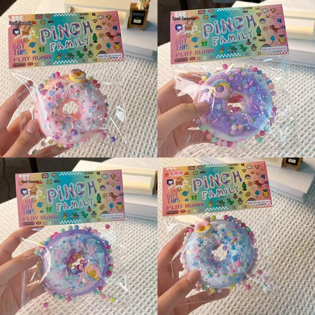 Super Soft Plush Cat Claw Donut Toy with Music - Perfect for Stress Relief and Fun!