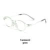 Children's Ultralight Transparent Eyeglass Frame with Soft Nose Pads for Boys & Girls (Model 89213ET)