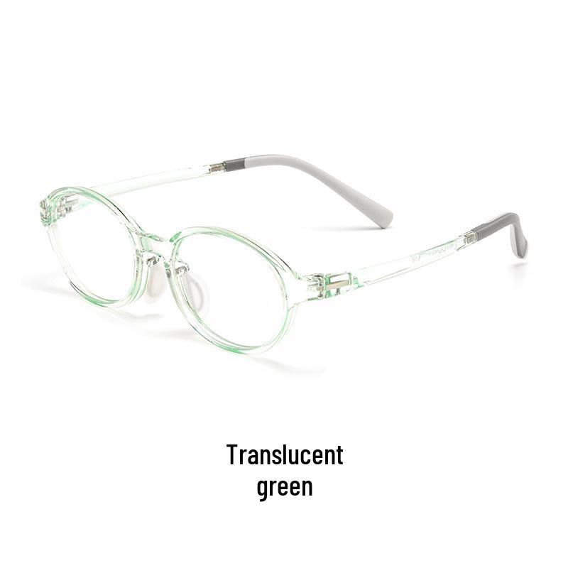 Children's Ultralight Transparent Eyeglass Frame with Soft Nose Pads for Boys & Girls (Model 89213ET)