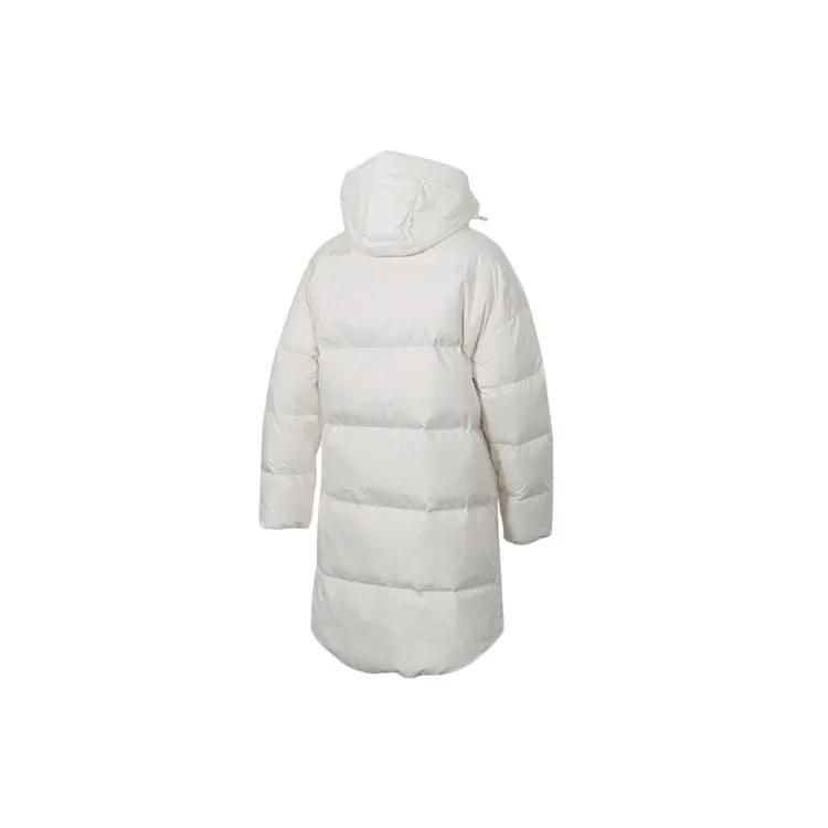 Puma Down Jackets Women's Ecru Hooded Moderate (Unisex) Down Jackets 853636 11