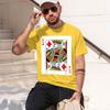 2026 New Model King Of Diamonds Playing Card Poker T Shirt