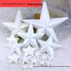 Handmade 3D Foam Stars for Kindergarten Ceiling Decorations